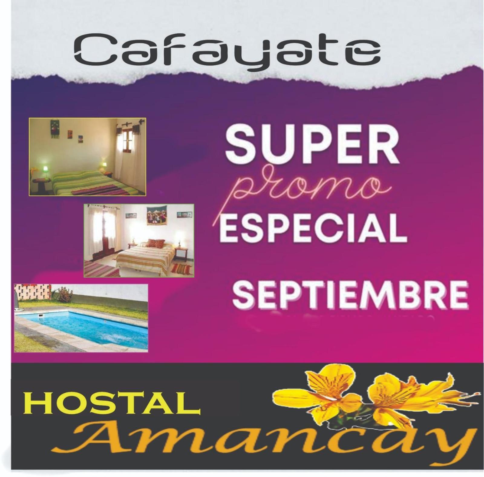 Hostal Amancay Cafayate Exterior photo